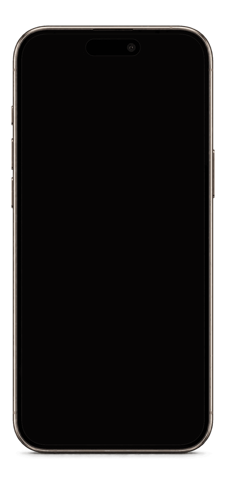 Zali en un iPhone