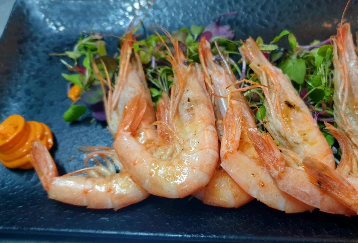 Gambón al ajillo